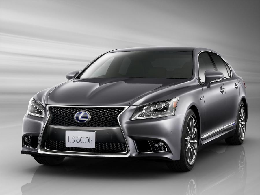 Lexus LS600h F-Sport (JP) '2012